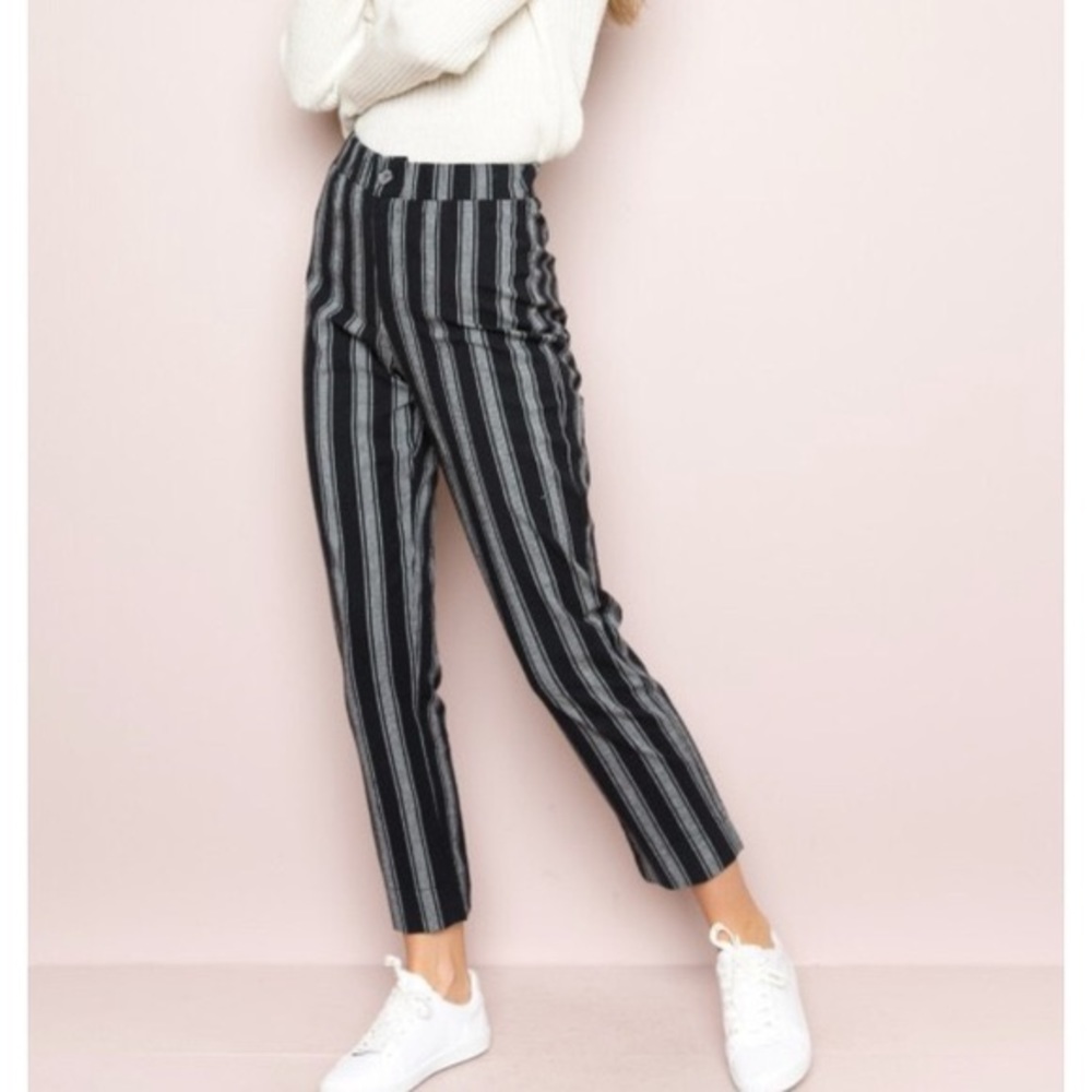 John Galt/Brandy Melville Striped Pants